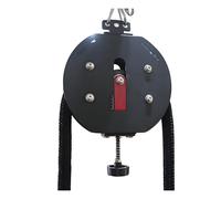 Adjustable Cable Pulley System with Nylon Rope, Silent Pulley, Home Gym Training Equipment for Chest Back Bicep Workout Red