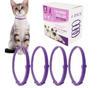 Adjustable Calming Cat Collar - Calming Pheromone Cat Collar, Collar for Cats | Adjustable Calming Collar Soothes Kittens, Cats and Dogs. Efficient