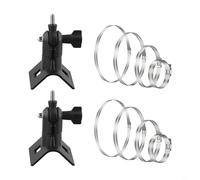 Adjustable Camera Pole Mount Bracket for EufyCam 1/2/2C/2C Pro/3/3C & for Pro 2/3 - 360° Rotation, 90° Tilt, 5-20 cm Adjustable