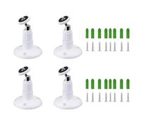 Adjustable Camera Universal Wall Mounting Bracket for Arlo Pro/Pro2/Pro3/Pro4/Ultra/Ultra2/HD/GO/Light/Essential, 4PCS