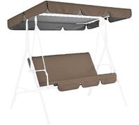 Adjustable Canopy Garden Swing with Removable Cush Outdoor Relaxat Bench & Poolside Seating - Perfect for t & Leisure