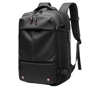 Adjustable Capacity 19 Inch Outdoor Backpack Manual Compression Oxford Fabric Shoulder Bag Heavy Duty Travel Backpack