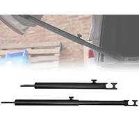 Adjustable Car Tailgate Holder, Alloy Aluminum Multipurpose Support Bar for Motorhome, Door and Tailgate, Suitable for Vehicle Ventilation, Heavy Duty and Adjustable (Black)