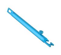 Adjustable Car Tailgate Stand Prop Pole Support Rod Tool for Trunk and Door, 31.2-46.8 cm, Aluminum Alloy, Blue/Black