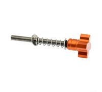 Adjustable Carburetor Idle Screw for Gas Gas EC250/EX300 Motorcycles, Constructed from Sturdy Aluminum Alloy (Orange)