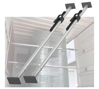 Adjustable Cargo Control Load Bar for Enclosed Trailers, Stabilizer Bar to Prevent Sliding, Aluminum Truck Bed ider, 500KG Capacity, 2 Pcs, 7.4-8.6ft (226-264cm)