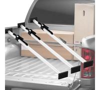 Adjustable Cargo Ratchet Bar - Non-Slip Truck Bed ider for Pickup//Semi Trailers, 400kg Load Capacity, 3-Pack, 51.2-66.1in, Ultimate Secure Cargo Management Solution