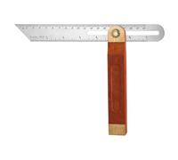 Adjustable Carpentry Square Bevel Gauge Sliding T-Bevel 300mm, Ruler Craft Tool for Craftsman Carpenter Architect Engineer Woodworking