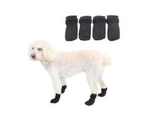 Adjustable Cat Anti-Scratch Shoes - Breathable Mesh Cat Booties Soft Protective Paw Covers Anti-Fall Pet Boots Pet Mittens for Bathing Grooming Vet Visits Cutting Nails (XL,Black)
