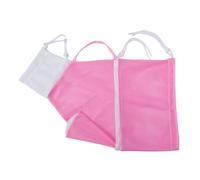 ＡＷＨＡＯ Adjustable Cat Bathing Bag, Shower Net for Washing and Nail Trimming, Pink White