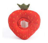 Adjustable Cat Cone Collar Soft, Cute Fruit Shape Cat Recovery Collar, Cone for Cat After Surgery, Cat Neck Cone, Surgery Recovery Elizabethan Collar for Cat and Kitten Stop Licking(26cm-Strawberry)