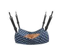 Adjustable Cat Hammock - Pet Cage Hammock, Warm Plush Ferret Hammock | Double Sided Breathable Swivel Bed for Pets Mice Puppies Hamsters Hammock