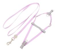 Adjustable Cat Harness and Leash Set for Outdoor Walking | Soft Polyester Build, One-hand Operation, Stylish Look, Suitable for Pets, Small Cats and Dogs
