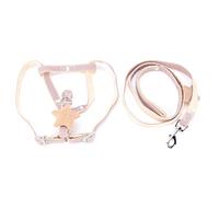 Adjustable Cat Harness with Leash | Soft Mesh Breathable Vest for Small/Medium/Large Cats | Lightweight Nylon Pet Harness for Comfort & Well - being | 360° Rotatable Alloy (1.5)