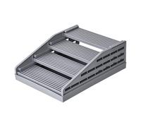 Adjustable Cat Mat - Detachable Litter Tray, Non Slip Wide Grid Pet Step for Kittens, Indoor Home Bedroom Use, Cage Balcony Floor Protection, Play Area Accessory for Cats