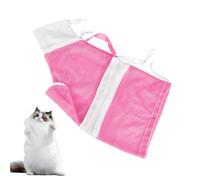 Adjustable Cat Shower Bag, Cat Bag for Bathing | Soft Breathable Cat Shower Bag | Removable and Adjustable Bath Bag for Pet Grooming, Cat Grooming Bag for Pets