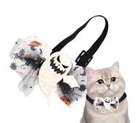 Adjustable Cat - Soft Kitten Collar, Small Dog Harness | Halloween Costume Party Accessory, Dress Up Fashion, Indoor Outdoor Decoration, Creative Animal Outfit Accent, Cute Dog And Cat