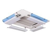 Adjustable Ceiling Air Conditioner Deflector Prevent Direct Airflow Fits 54-84cm Lightweight Plastic One-Piece Design for Improved Comfort