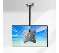 Adjustable Ceiling TV Mount, 360° Swivel & Tilt, Fits 14-32 Inch TVs, Multi-Functional Wall/Ceiling Support, Ideal for Space-Saving and Versatile Viewing.