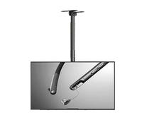 Adjustable Ceiling Tv Mount Bracket - 360 Deg Rotation Tilt Swivel Tv Mount - Fits 26-60 Inch Tvs, Vesa Max 400X400Mm, Load 50Kg/110Lbs,2M