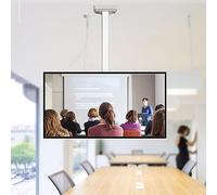 Adjustable Ceiling TV Mount Bracket, Adjustable Height Ceiling TV Mount, coping Ceiling TV Lift, for 40,65inch Flat Sn TVs, TV Pole Holds Up to 45kg, Max 600x400MM