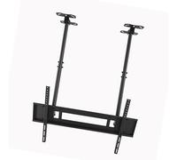 Adjustable Ceiling Tv Mount Bracket - Adjustable Height Ceiling Tv Mount, Double Pole Tv Bracket For 60-100 Inch Led Flat Panel Display, Vesa Maximum 1000X600Mm, Mounting On C,3m