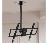 Adjustable Ceiling Tv Mount Bracket - Ceiling Tv Mount, Adjustable Height Telescoping Ceiling Tv Bracket For 45-80 Inch Tvs, Max 600X400Mm, Mount On Ceilings,1-2m