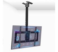 Adjustable Ceiling Tv Mount Bracket - Ceiling Tv Mount, Fits 32-90 Inch LCD Flat Screen Tvs, Adjustable Height Telescoping Ceiling Tv Bracket, Metal Expansion Screw Fixing