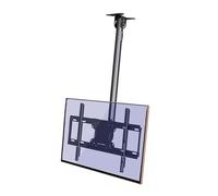 Adjustable Ceiling TV Mount Bracket - Ceiling TV Mount for 32-65 Inch TVs, LCD TV and Monitors, Full Motion Height Adjustable Swivel Tilting Bracket, Metal Expansion Screw Fixing