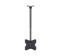 Adjustable Ceiling TV Mount Bracket, Fits Most 14-32" LCD, Tilt/360°Swivel, Holds Up to 30kg Sns TV Bracket