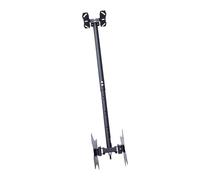 Adjustable Ceiling TV Mount Bracket for 22-43 Inch TVs, Double-Sided Design, Max VESA 200x200mm, Holds 2 Back to Back TVs, Ideal for Space Saving Installation