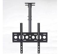 Adjustable Ceiling TV Mount Bracket for 2660 inch TVs 41.3" Height Adjustment Low Profile Hanging TV Stand SpaceSaving Design for Home Entertainment