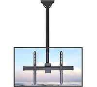 Adjustable Ceiling TV Mount Bracket for 37-70 Inch LCD TVs - Multi-Use Easy Installation Swivel & Tilt Viewing Angles Perfect for Home & Office