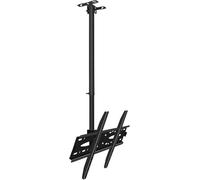 Adjustable Ceiling TV Mount Bracket for 4070" LED TVs Tilt & Swivel Supports 99lbs Durable Steel Versatile Ceiling/Walls Installation