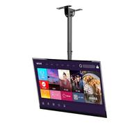 Adjustable Ceiling Tv Mount Bracket - Height-Adjustable Tv Ceiling Mount, Suitable For 14-32 Inch Tvs Ceiling Tv Mount Stand, Max. Vesa 200X200Mm, Can Be Mounted On Ceilings/W,0.5,2m