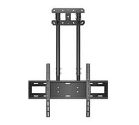 Adjustable Ceiling TV Mount Bracket - Tilt Function for Enhanced Viewing, Ideal for Home Theaters and Commercial Spaces