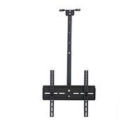 Adjustable Ceiling Tv Mount Bracket, Tilt & Swivel Tv Stand For 110 Lbs Tvs, Perfect For Shopping Malls, Workplaces, And Street Shops, 0.52M Range,0.52m