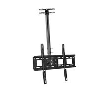 Adjustable Ceiling Tv Mount Bracket - Tilting And Swiveling Ceiling Tv Mount, Fits Most 32-75 Inch Led Screens, With A Load Of 132 Lbs Ceiling Tv Mount, Vesa Max 600X400Mm,0.4,3m