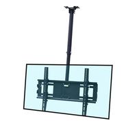 Adjustable Ceiling Tv Mount Bracket - Tv Ceiling Mount, 360° Swivel And Tilt Ceiling Tv Mount For 32-65 Inch Tvs, Adjustable Height, Telescopic Tilt And Swivel Tv Stan,