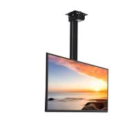 Adjustable Ceiling TV Mount Bracket - with Left and Right Distance Adjustment TV Mount, Remote Control and Dual Control Switch Motorized TV Ceiling Mount, Fits 32-70 Inch LED Scree(Telescopic 70CM)