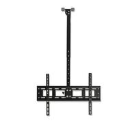 Adjustable Ceiling TV Mount BracketFull Motion 360° Rotating & Tilting Swivel TV Mount for 4080" LED Screens 90° Flip Down Design for Optimal Viewing