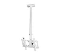 Adjustable Ceiling TV Mount for 14"-32" Plasma & LED Screens Height-Adjustable Bracket Supports Up to 88 lbs (40 kg) Max VESA 200x200 mm - Perfect Space-Saving Solution