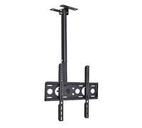 Adjustable Ceiling TV Mount for 32"55" LCD Monitors 360° Rotation & Tilt Wall Mount Bracket for Optimal Viewing Experience