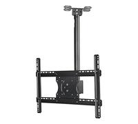 Adjustable Ceiling TV Mount for 32-65 Inch TVs - Height Adjustable Bracket, Universal Fit, Easy Installation, Sturdy Support for Home Theater and Living Room,3m