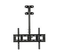 Adjustable Ceiling TV Mount for 32-70 Inch LED Plasma Displays, Universal Fit, Sturdy Support, Perfect for Home Theater, Easy Installation, Space-Saving Design,3m