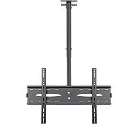 Adjustable Ceiling TV Mount for 45 60 Inch TVs Tilt & Swivel Multi Functional Black TV Bracket Perfect for Home Theater & Space Saving Solutions