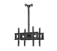 Adjustable Ceiling TV Mount Full Motion 360° Swivel Tilt & Rotate Compatible with Most TVs SpaceSaving Design HeavyDuty Bracket for Home Theater