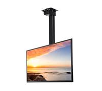 Adjustable Ceiling TV Mount Height Adjustable Electric Lift for TV Supports Left & Right Hole Spacing TUB-70cm Perfect for Home Theater & Space-Saving Solutions