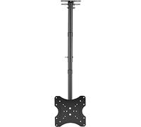 Adjustable Ceiling TV Mount Multi Functional TV Bracket for 14 32 Inch LCD/Plasma Monitors Telescopic Tilt & Swivel Design Space Saving Support for Home & Office Use