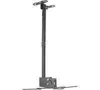 Adjustable Ceiling TV Mount Multi Functional TV Support Swivel & Tilt Design Compatible with 32" 55" LED TV Screens Space Saving Solution for Home Theater